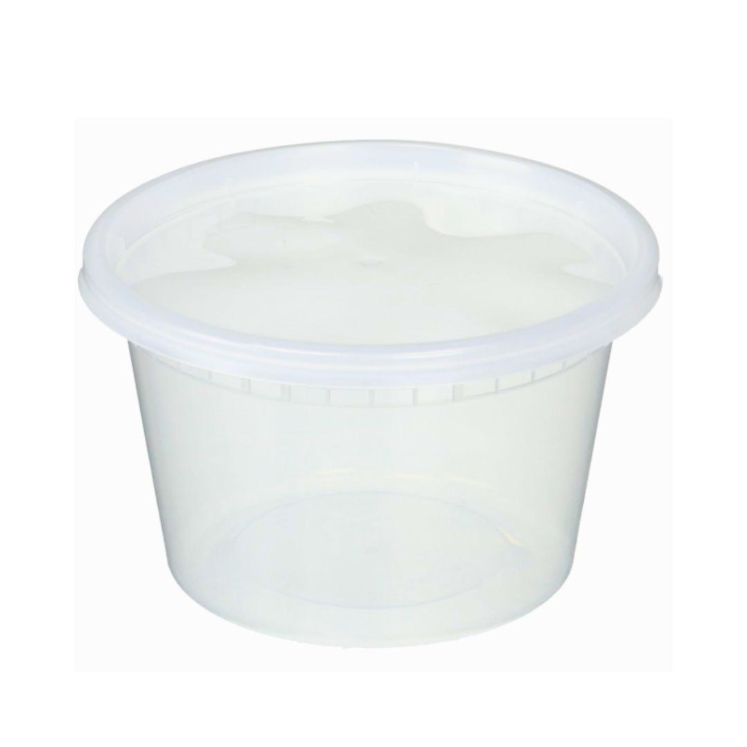 Envase Deli Hermético 16 oz Bajo Inyección con Tapa