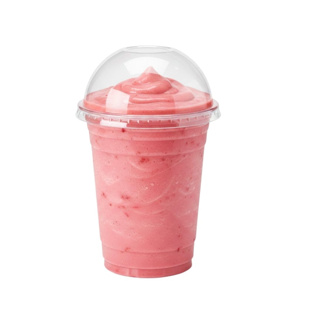 Vaso PET 14 oz – 98 mm con Tapa Domo con Hueco