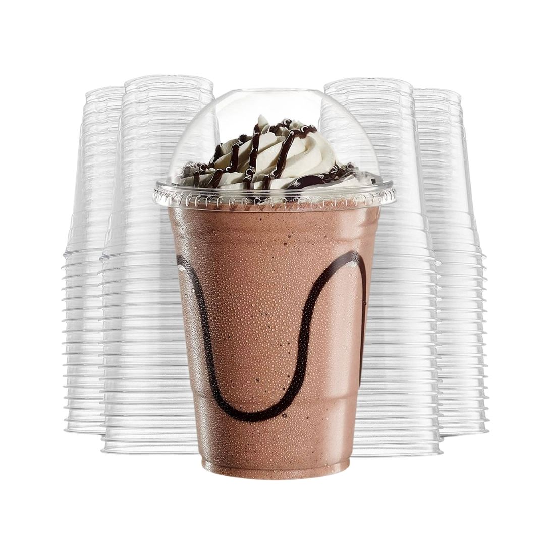 Vaso PET 12 oz – 92 mm con Tapa Domo con Hueco