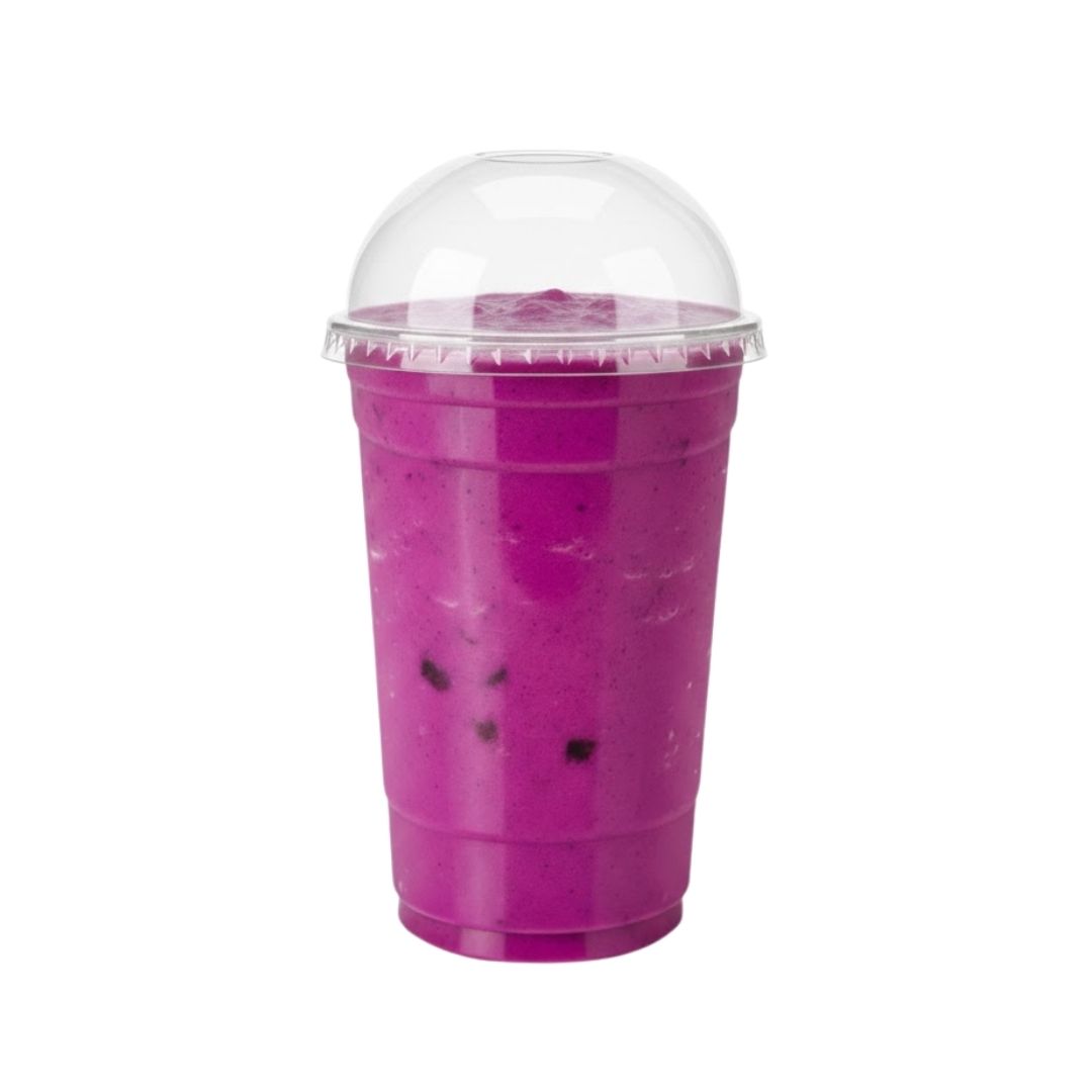 Vaso PET 24 oz – 98 mm con Tapa Domo con Hueco